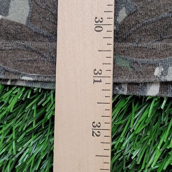 Vintage 90s Spartan RealTree Shirt Large 21x31 Brown Green - Picture 5 of 12